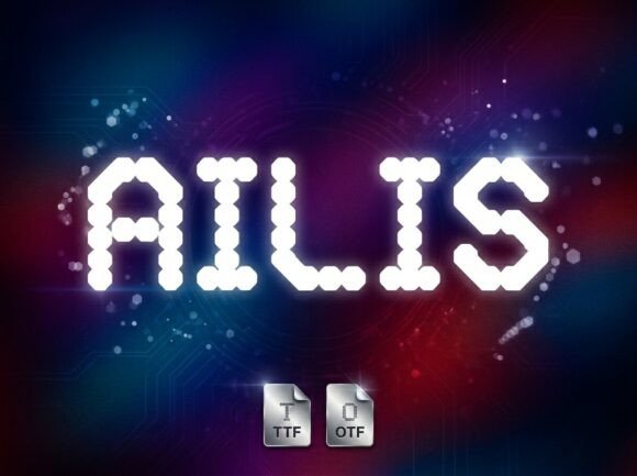 Ailis: A Standout Display Font for Digital Branding