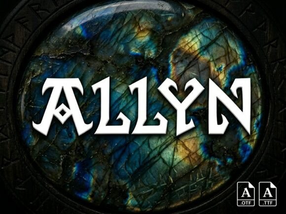 Allyn: A Distinctive Display Font for Digital Brand Impact