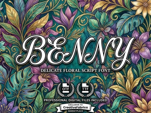 Benny: A Display Font That Earns Its Space
