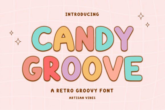 Candy Groove: A Display Font That Delivers Joy at First Glance