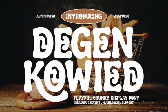 Degen Kowied: A Display Font That Sparks Editorial Joy
