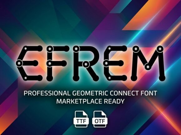 Efrem: A Distinctive Display Font for Editorial Impact