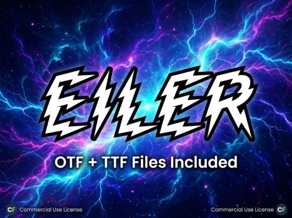 Eiler: A Bold Display Font That Commands Attention