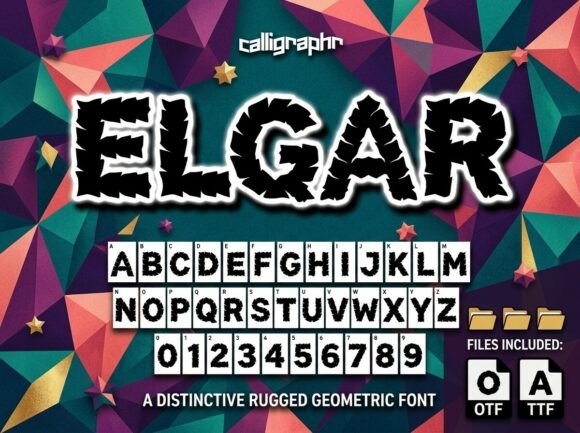 Elgar: A Display Font That Makes Your Brand Instantly Memorable