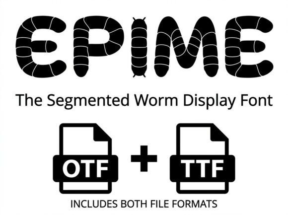 Epime: A Display Font That Breathes With Your Content
