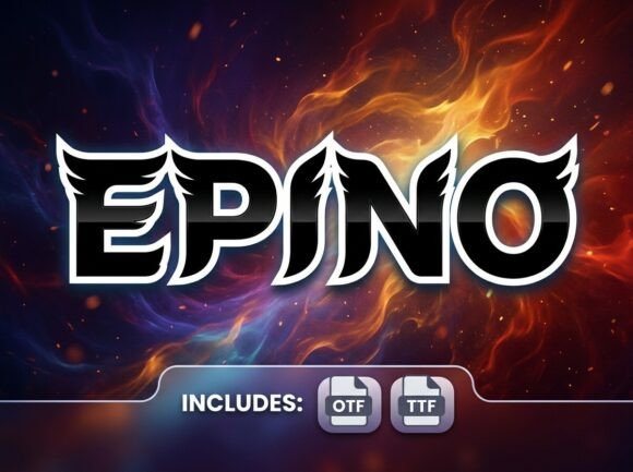 Epino: A Display Font That Breathes Quiet Confidence