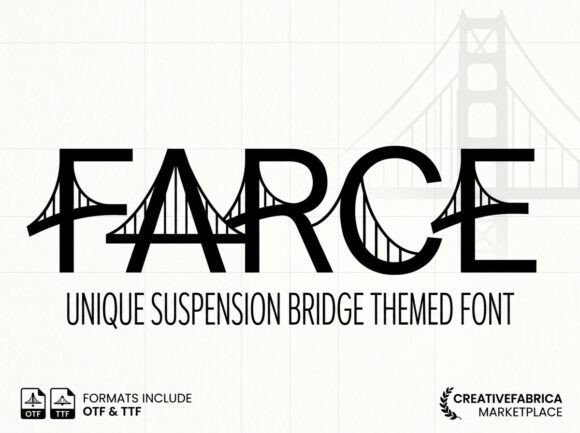 Farce: A Bold Display Font for Scroll-Stopping Marketing