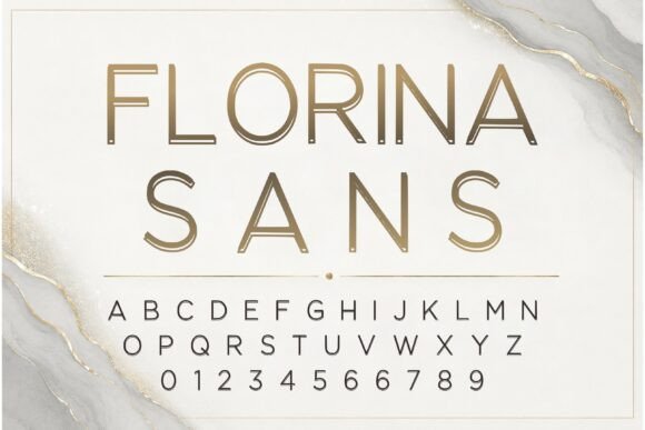 Florina Sans: A Display Font for Editorial Elegance