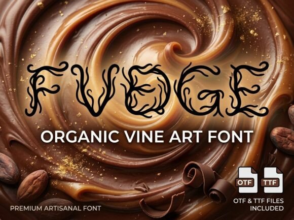 Fudge: A Display Font That Makes Your Brand Instantly Memorable