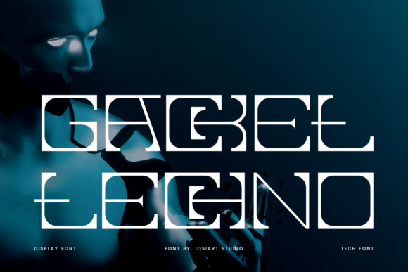 Gacket Techno: A Display Font That Anchors Editorial Mood