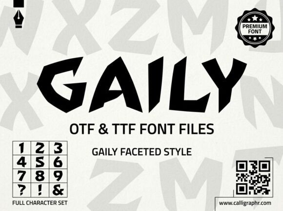 Gaily: A Display Font That Anchors Editorial Mood