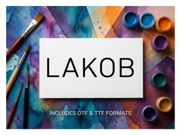 Iakob: A Bold Display Font for Scroll-Stopping Marketing