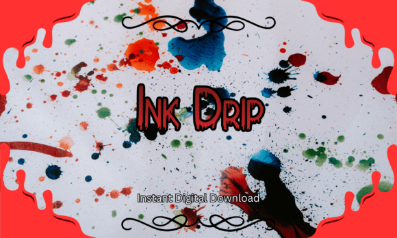 Ink Drip Font: A Display Typeface for Bold, Moody Brand Moments