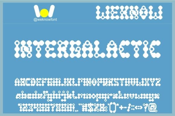 Intergalactic: A Sci-Fi Display Font That Launches Campaigns