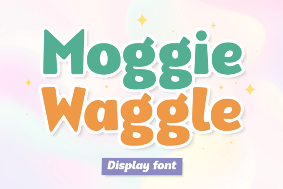Moggie Waggle: A Playful, Polished Display Font for Small Business Branding
