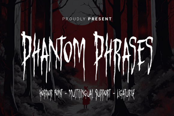 Phantom Phrases: A Display Font That Speaks Before You Scroll
