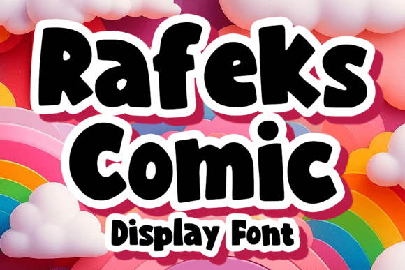 Rafeks Comic: A Playful Display Font for Memorable Branding