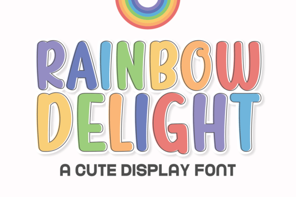 Rainbow Delight: A Handwritten Font That Makes Your Brand Feel Like Home