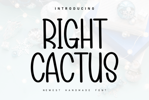 Right Cactus: A Handwritten Font That Makes Your Brand Feel Human