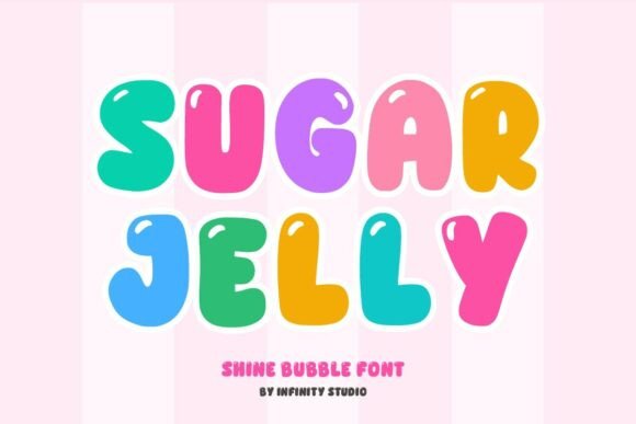 Sugar Jelly: A Playful Display Font That Makes Your Brand Shine