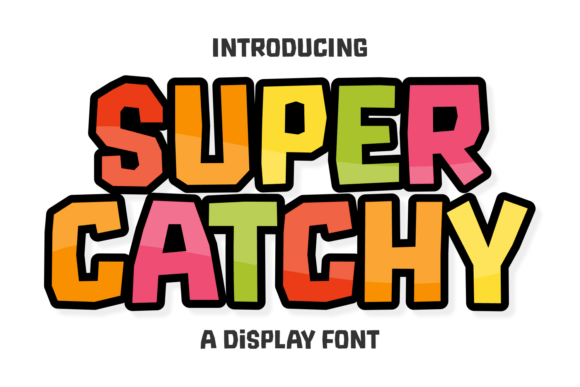Super Catchy Display Font for Handmade Creators